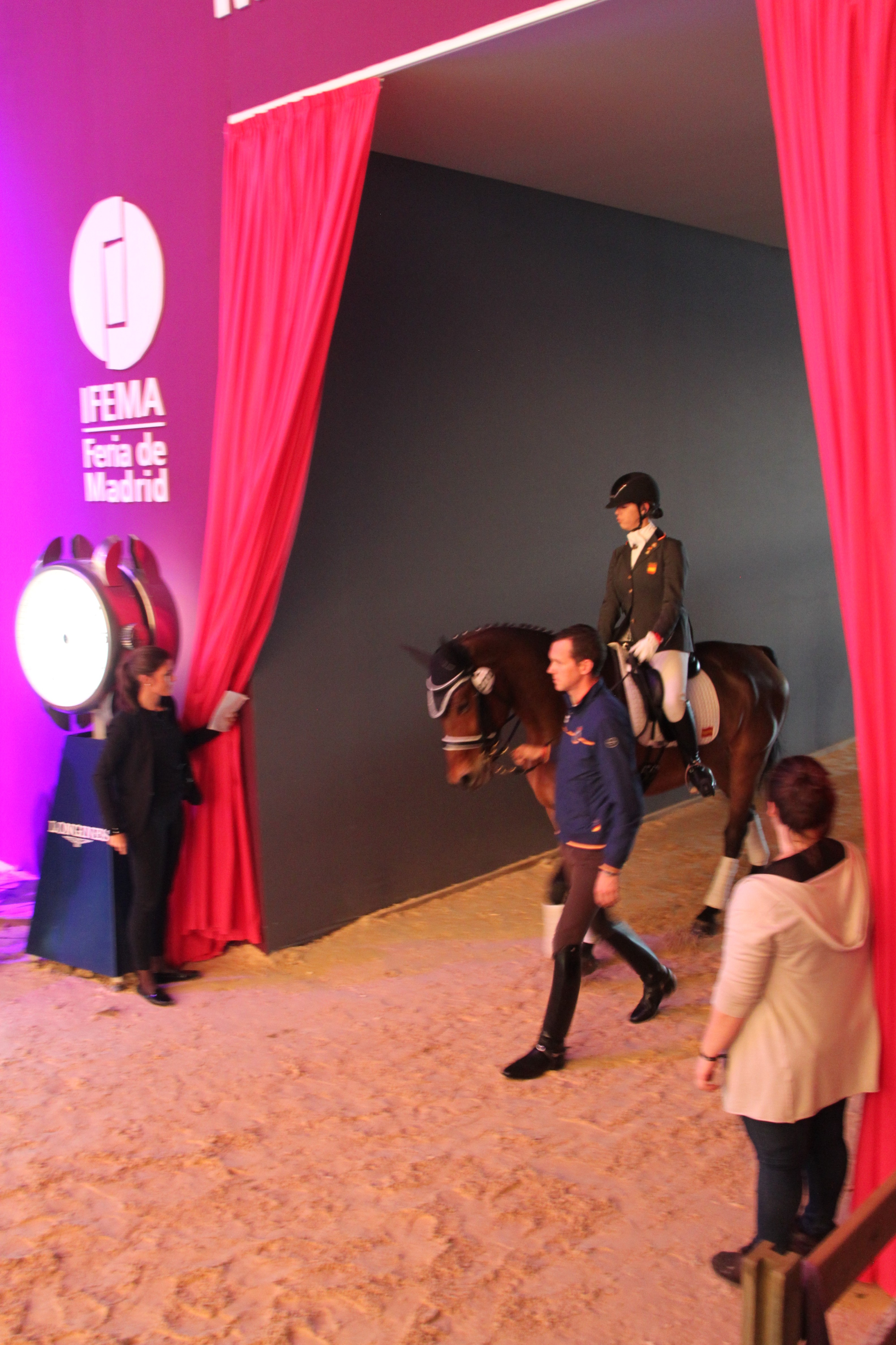 Natalia Quintana participa en la Madrid Horse Week